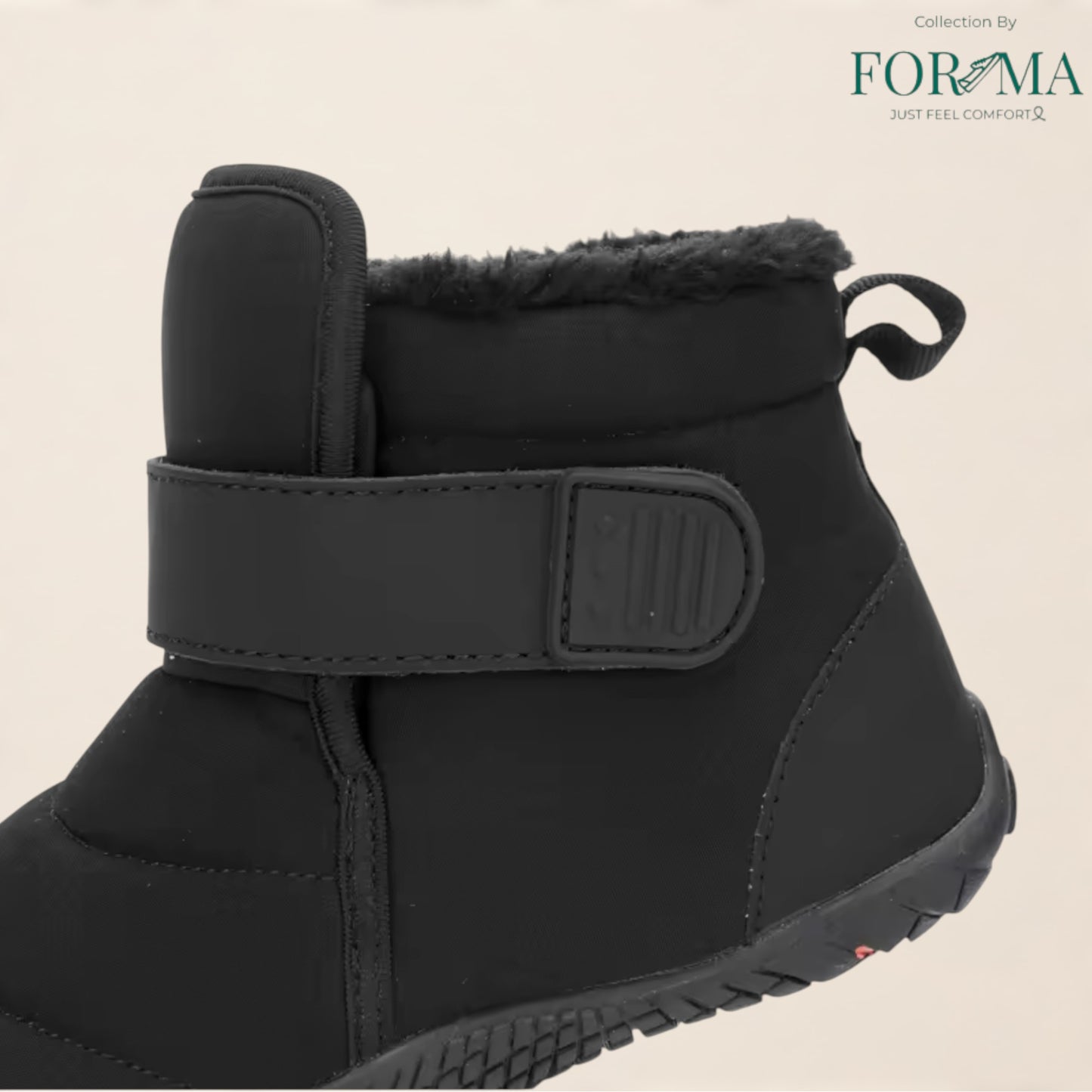 Children Barefoot Snow Boots – Wide Toe Warm Non-Slip Winter Sneakers - FORMA SHOES