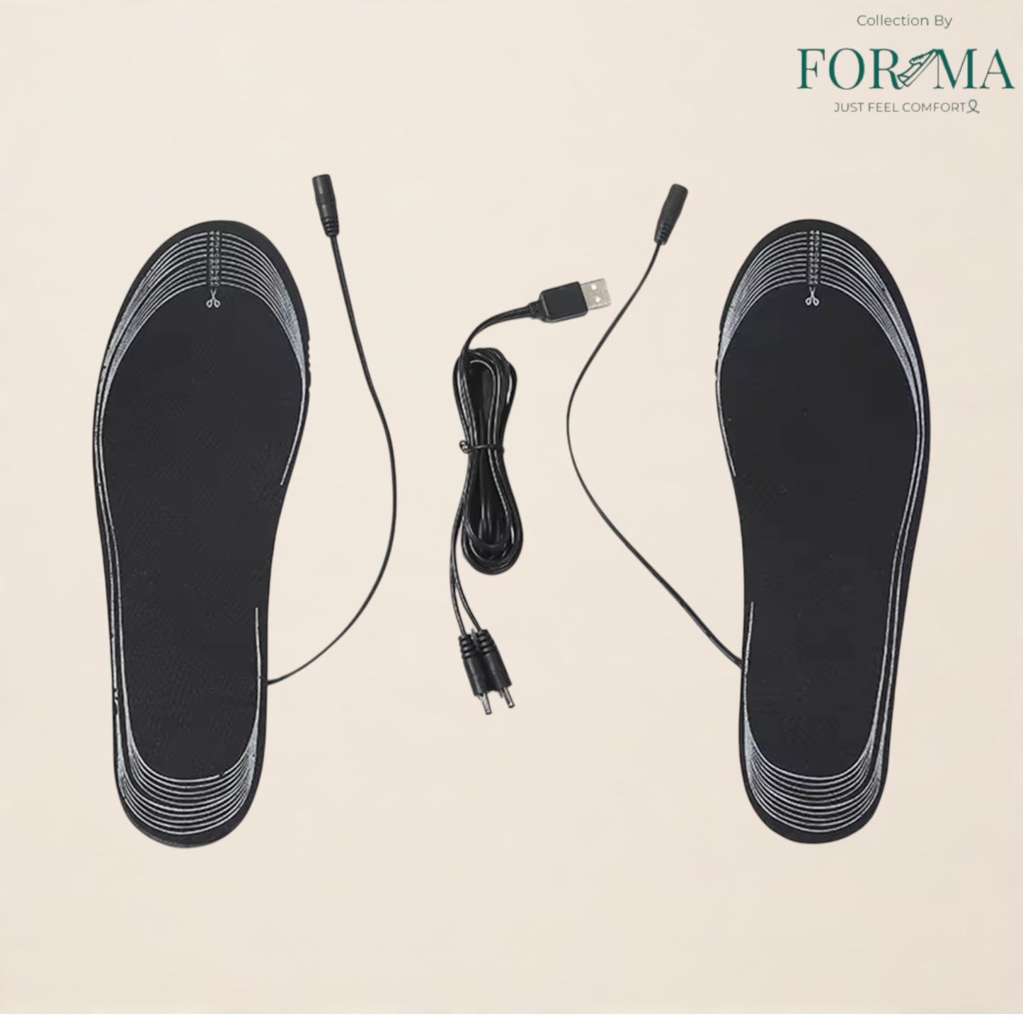 Heated Shoe Insoles – Reusable Warm Insoles for Outdoor Activities - FORMA SHOES