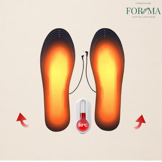 Heated Shoe Insoles – Reusable Warm Insoles for Outdoor Activities - FORMA SHOES