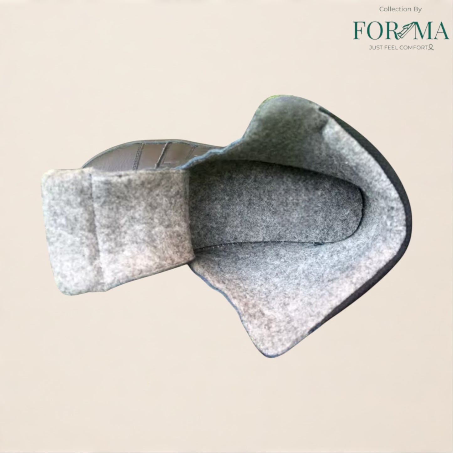 Barefoot Leather Boots for Men & Women – Zero Drop with Wool Lining - FORMA SHOES