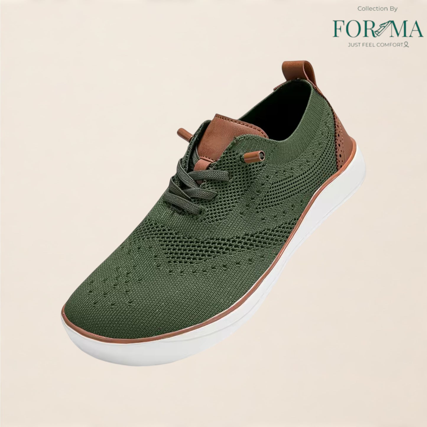 Men’s Wide Toe Box Barefoot Shoes – Lightweight Knit Minimalist Sneakers for Outdoor & Daily Wear - FORMA SHOES