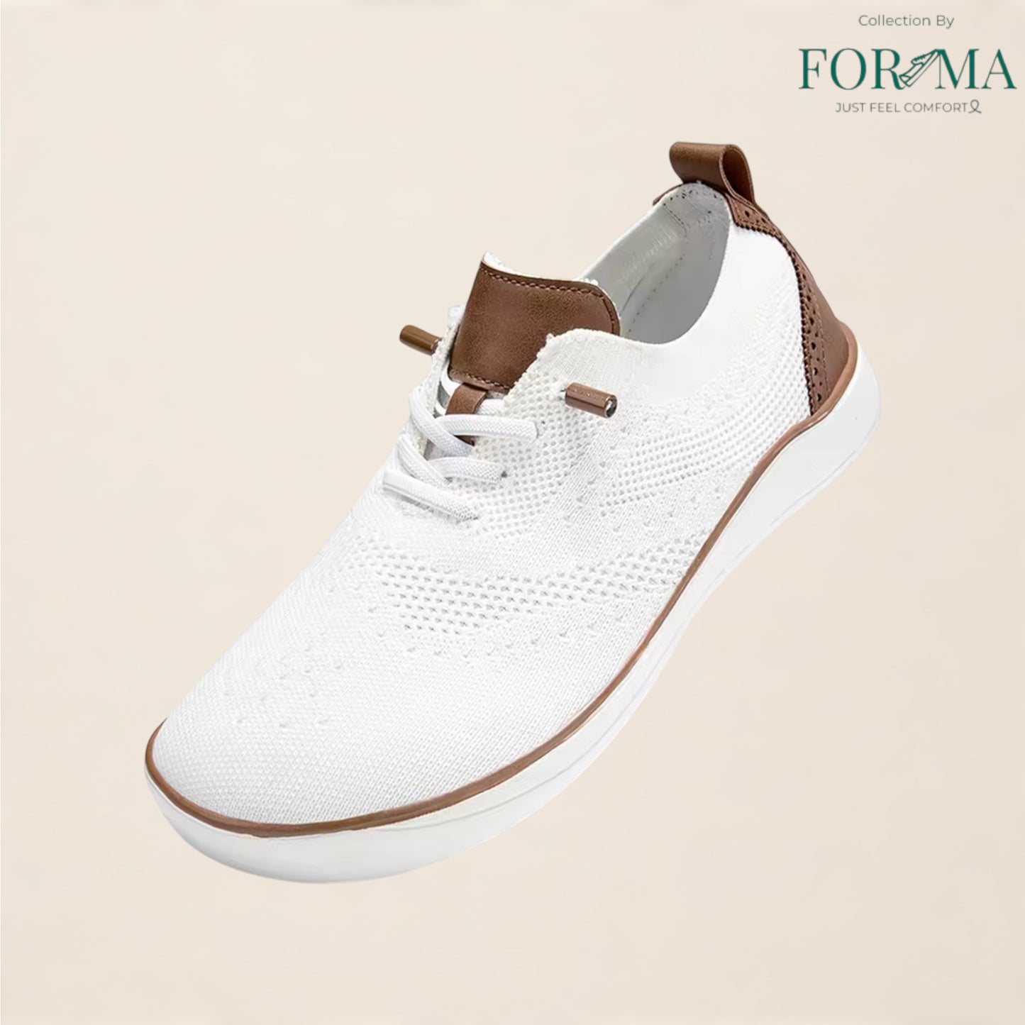 Men’s Wide Toe Box Barefoot Shoes – Lightweight Knit Minimalist Sneakers for Outdoor & Daily Wear - FORMA SHOES