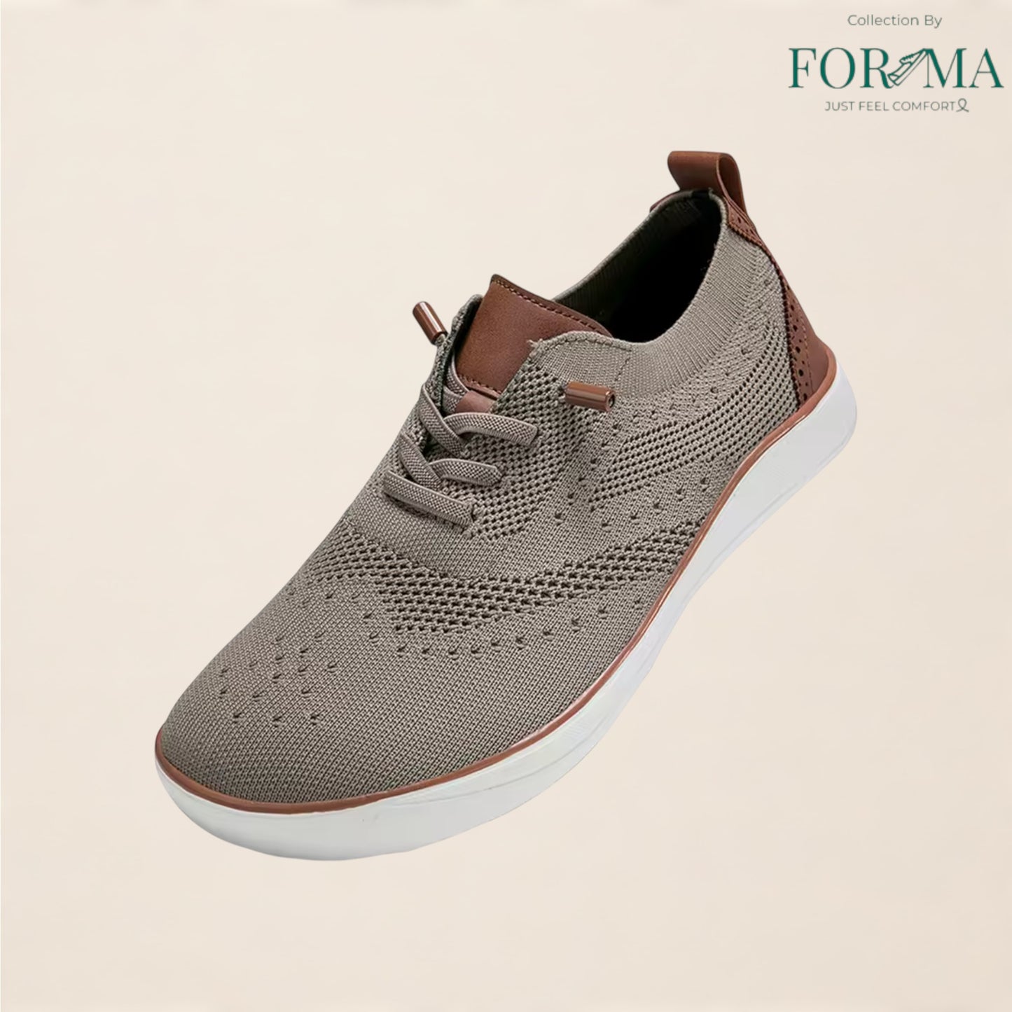 Men’s Wide Toe Box Barefoot Shoes – Lightweight Knit Minimalist Sneakers for Outdoor & Daily Wear - FORMA SHOES
