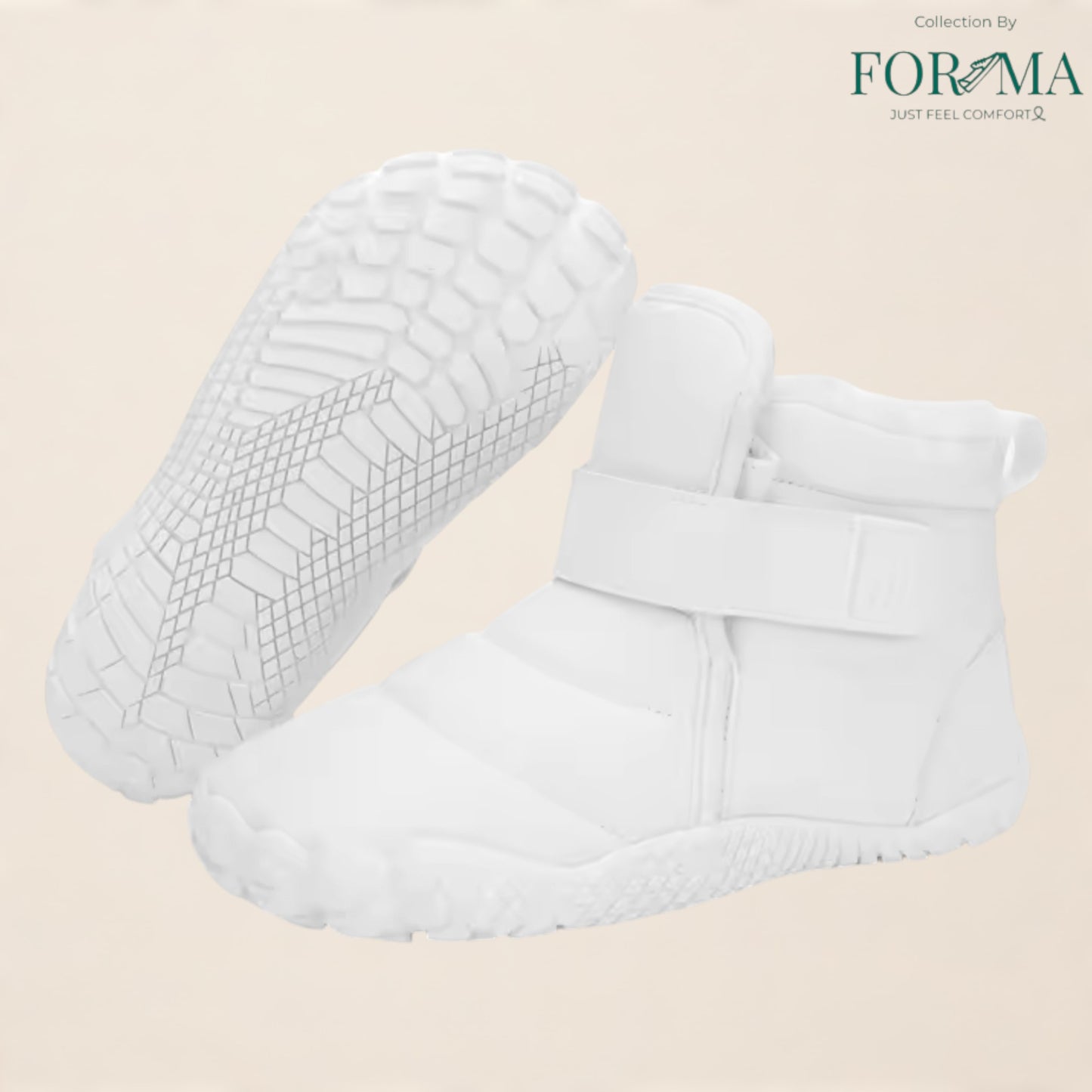 Children Barefoot Snow Boots – Wide Toe Warm Non-Slip Winter Sneakers - FORMA SHOES