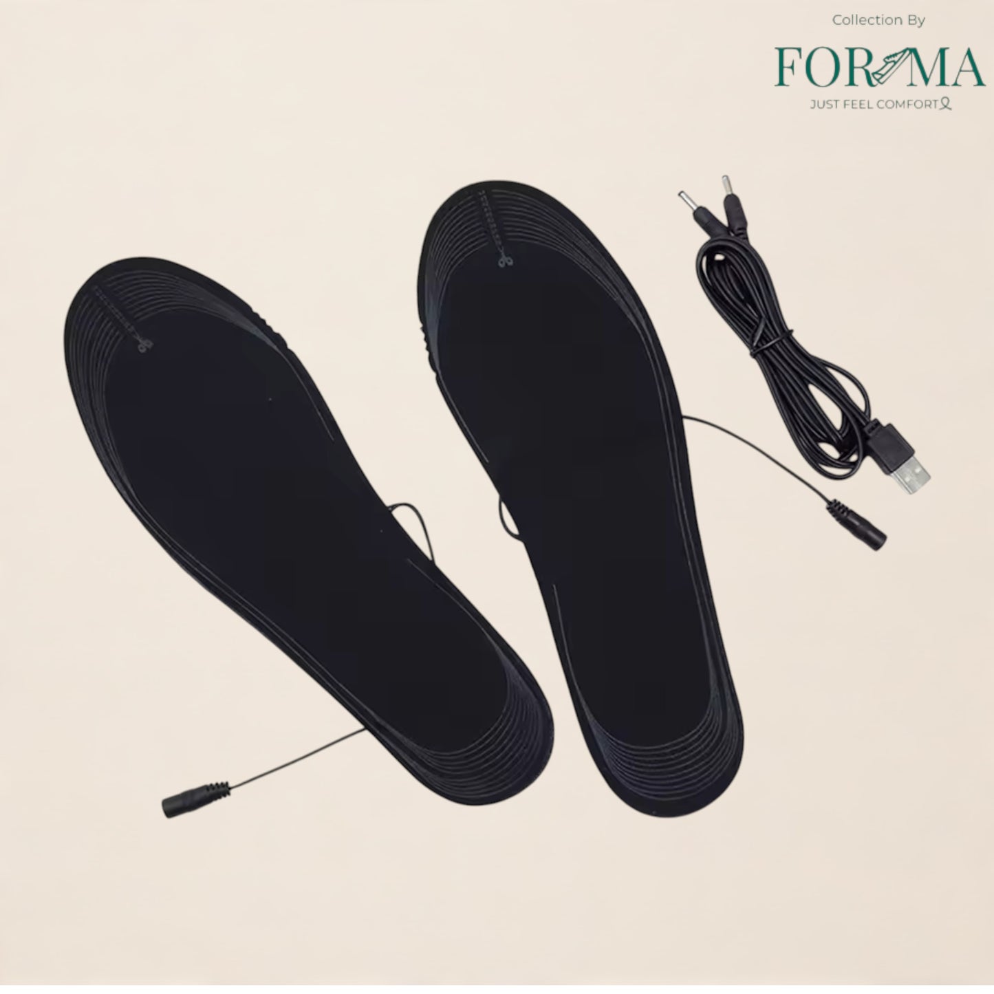Heated Shoe Insoles – Reusable Warm Insoles for Outdoor Activities - FORMA SHOES