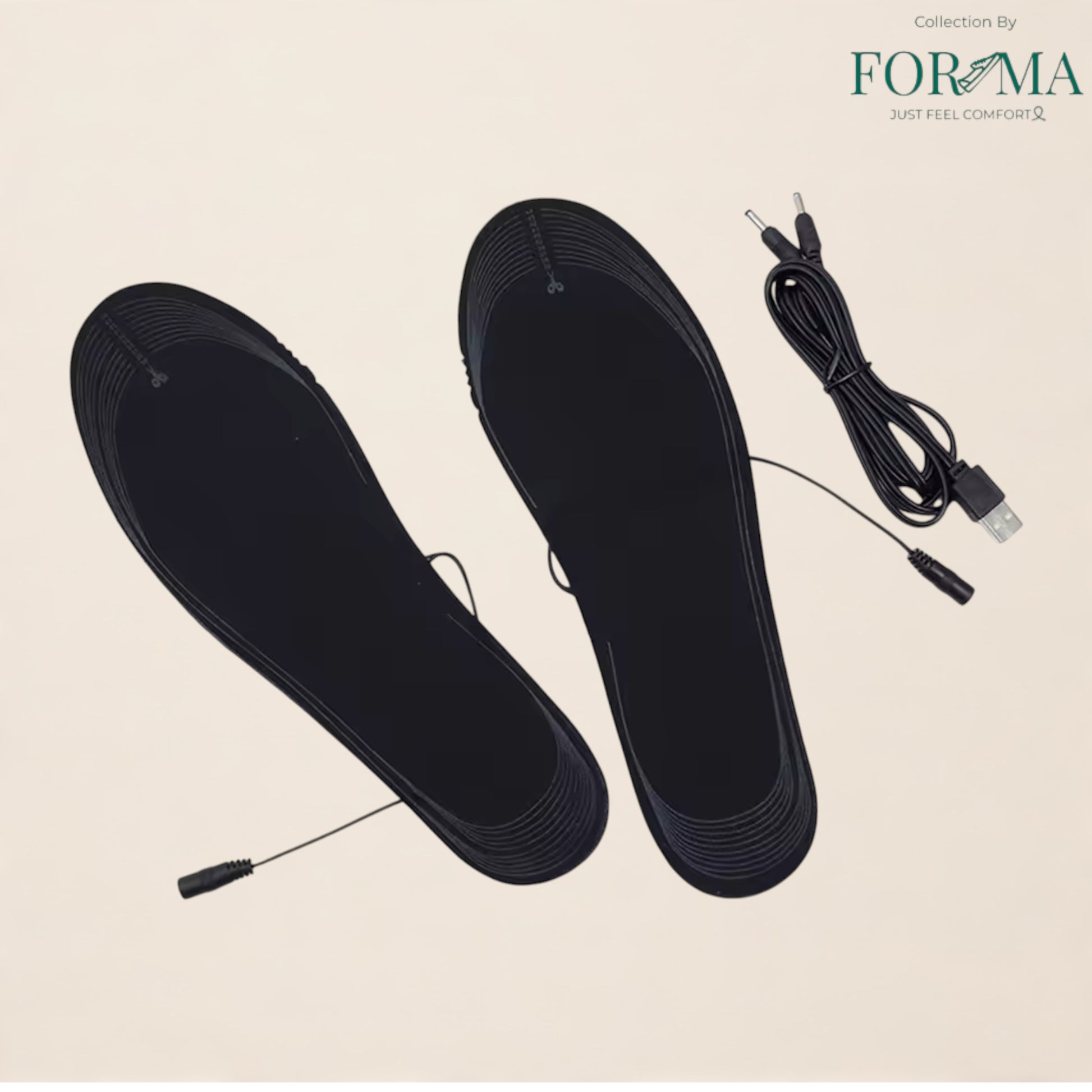 Heated Shoe Insoles – Reusable Warm Insoles for Outdoor Activities - FORMA SHOES