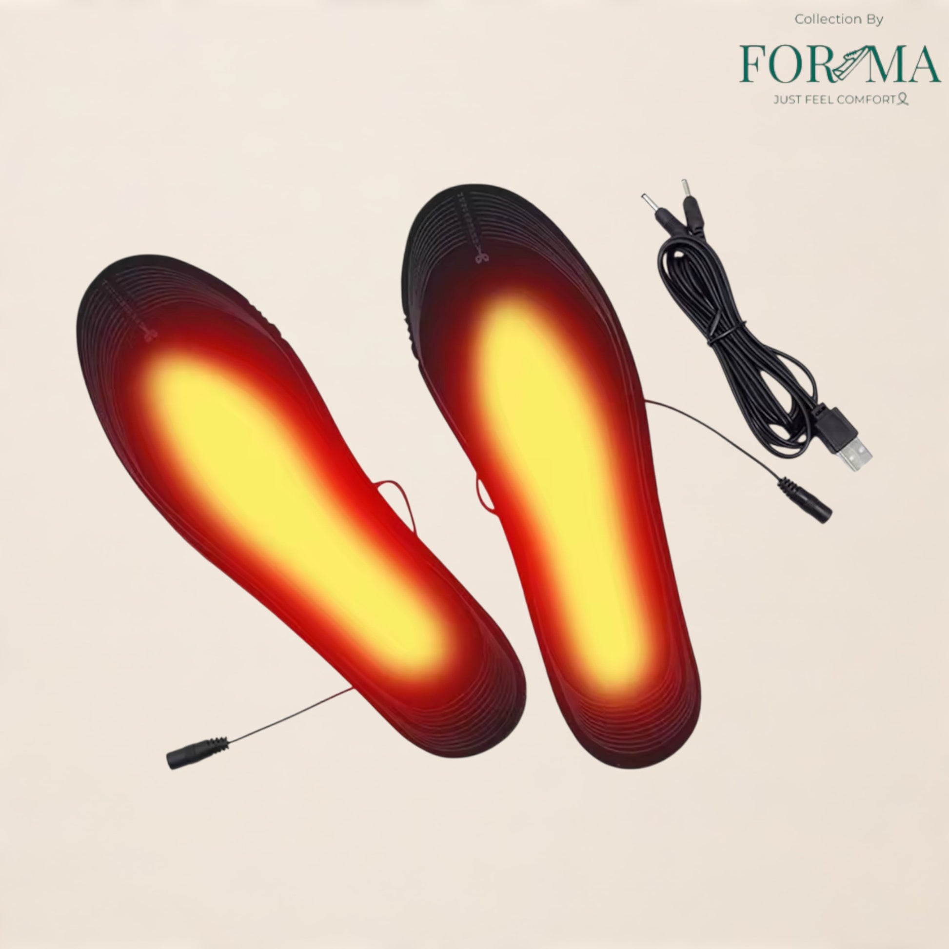 Heated Shoe Insoles – Reusable Warm Insoles for Outdoor Activities - FORMA SHOES