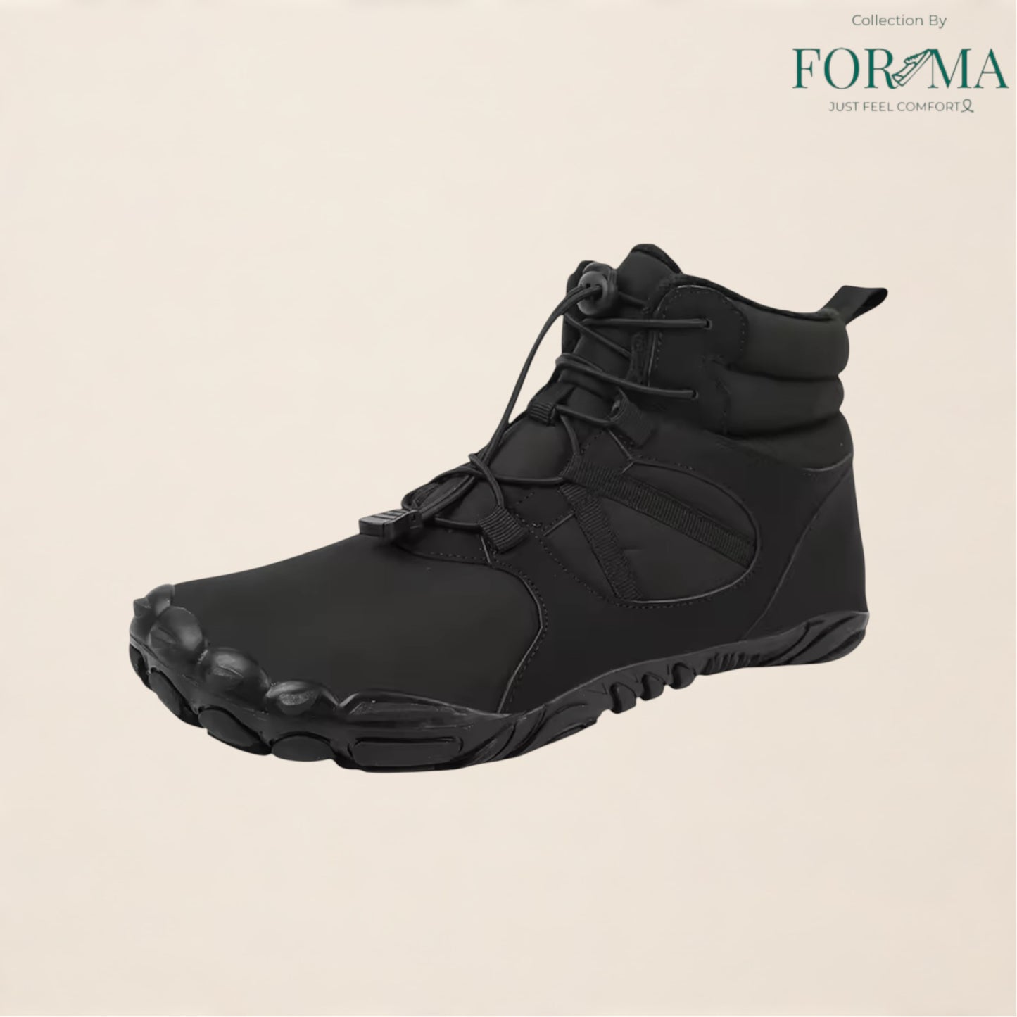 Winter Barefoot Boots – Zero Drop Plush Ankle Snow Boots for Men & Women - FORMA SHOES